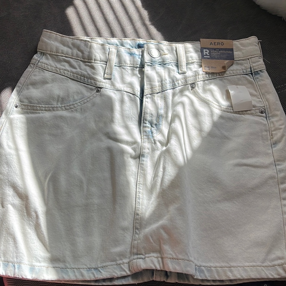 NWT Aero denim skirt